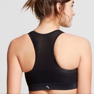 Joy Lab Mesh Black Bra